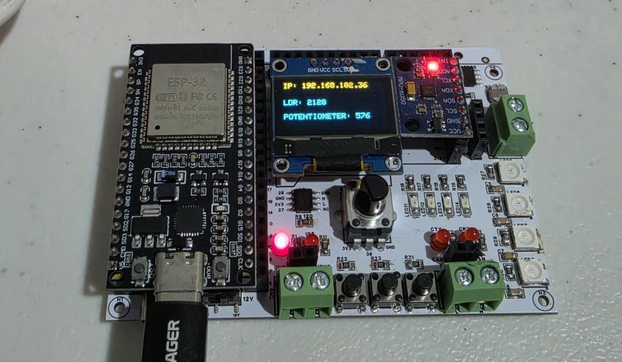 ESP32 Publisher Board